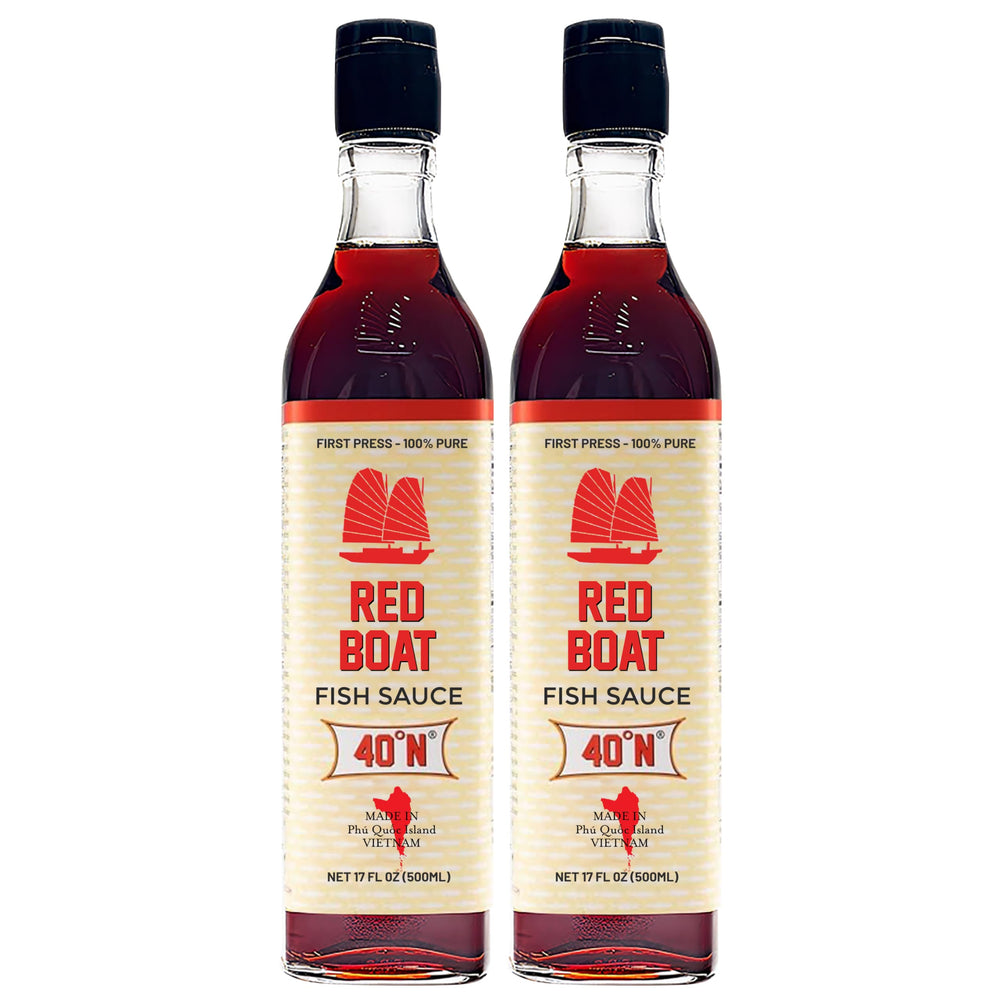 Red Boat vista frontal beneficiando recetas con umami concentrado