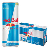 Red Bull lata frente mostrando diseño y energía inmediata
