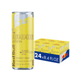 Red Bull lata frontal Sudachi Lime mostrando diseño veraniego y refresco inmediato