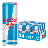 Red Bull lata frente mostrando diseño y energía rápida