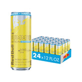 Red Bull lata Summer Edition frente, refresco frutal listo para beber