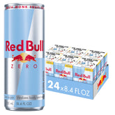 Red Bull lata frontal mostrando diseño y beneficio refrescante