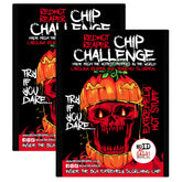 Red Hot Reaper empaque frontal que destaca nivel extremo de picante y diseño llamativo