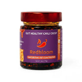 Redbloom frasco frontal mostrando etiqueta y color para elección informada