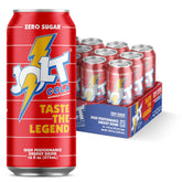 REDCON1 JOLT Cola lata frontal mostrando diseño y beneficio energía rápida