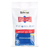 REDMOND bolsa 25 lb frente mostrando empaque y cantidad útil