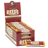 Reed's vista frontal de la caja con 24 rollos, presentación práctica