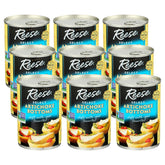 Reese envase frontal mostrando corazones de alcachofa, conveniencia lista para cocinar