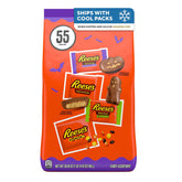 Reese's bolsa frontal de Halloween mostrando variedad y conveniencia para compartir