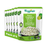 Reganic frente del empaque mostrando el diseño y beneficios