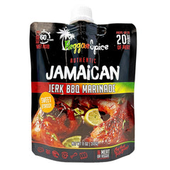 Reggae Spice bolsa frontal mostrando formato listo para usar y ventaja práctica