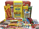 RETRO CANDY YUM caja frontal lista para regalar que evoca nostalgia y sorpresa