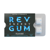 REV chicle polar mint frente del empaque mostrando conveniencia