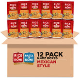 Rice-A-Roni paquete frontal mostrando diseño y conveniencia