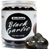 RioRand ajo negro en envase frontal mostrando producto listo para usar