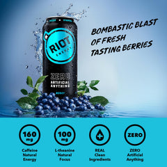 RIOT Energy caja pack de 12 ideal para reposición y ahorro