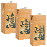 Rishi Tea frente del empaque mostrando etiqueta y volumen 96 fl oz, información clara