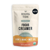 Rising Tide frente del paquete mostrando diseño y peso 8.04 oz