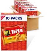 RITZ foto del frente del empaque mostrando los 40 paquetes y conveniencia