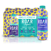 ROAR frontal del embalaje Blackberry Lemonade mostrando diseño atractivo y beneficios