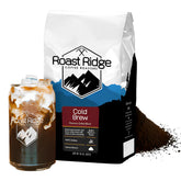Roast Ridge empaque frontal 2 lb mostrando presentación y sello de tueste