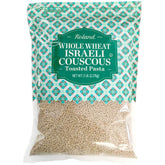 Roland Foods empaque frontal del couscous integral tostado, conveniente para almacenamiento