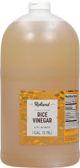 Roland vinagre de arroz envase frontal beneficios cocina versátil