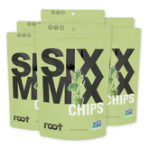 Root bolsa frontal del pack SixMix que muestra diseño y etiquetas claras del producto