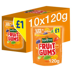 Rowntree's primer plano de textura masticable que promete sabor duradero