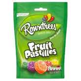 Rowntree's pouch frontal mostrando el envase fácil de compartir y conveniencia