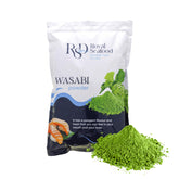 Royal Seafood Distribution frente del empaque de wasabi en polvo, conveniente para cocina