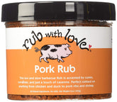 Rub with Love frente del envase mostrando diseño y conveniencia
