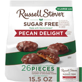 RUSSELL STOVER bolsa frontal mostrando presentación y conveniencia
