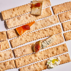 Rustic Bakery aceite de oliva y sel gris junto a las galletas, sabor equilibrado