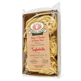 Rustichella d'Abruzzo embalaje frontal mostrando 250 g y diseño tradicional