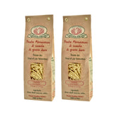 Rustichella d'Abruzzo paquete frontal mostrando 500 g y diseño auténtico