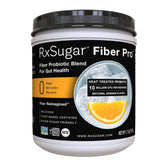 RxSugar mostrando frente del envase y beneficio de fibra prebiótica