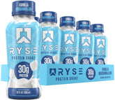 RYSE frontal del envase Vainilla Marshmallow con información visible y atractivo visual