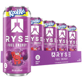 RYSE Up Supplements lata frente mostrando etiqueta y beneficio energizante