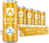 RYSE lata frente Orange Cream mostrando diseño y beneficio energético