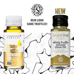 Sabatino Tartufi gotas en cucharilla listas para aderezar y mejorar sabor