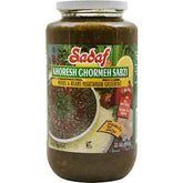 Sadaf envase frontal de 32 oz con Ghormeh Sabzi listo para servir y ahorro de tiempo