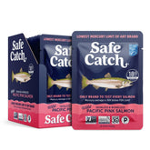 Safe Catch sobre frontal mostrando empaque y conveniencia para llevar