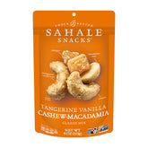 Sahale Snacks frente del empaque mostrando la bolsita y sello, práctico para llevar