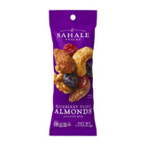 Sahale Snacks frente del paquete mostrando etiqueta y diseño atractivo