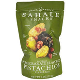 Sahale Snacks vista frontal del paquete Glazed Mix mostrando diseño y empaque atractivo