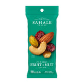 Sahale Snacks frontal del paquete mostrando mezcla y práctico formato