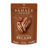Sahale Snacks frente del empaque mostrando pack de seis, práctico para llevar