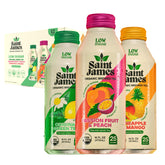 Saint James frente del pack de 12 botellas mostrando variedad y conveniencia