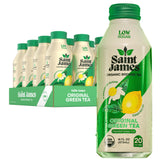Saint James frente del pack de 12 botellas mostrando marca y formato reciclable